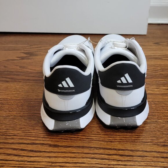 adidas S2G BOA 24 Men's Golf Shoes, IF0286, White w Black, New in Box, US 13 - Picture 3 of 15